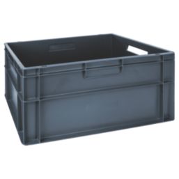 Barton 52Ltr 400mm x 600mm x 270mm Grey Euro Container