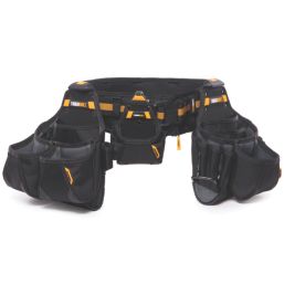 Toughbuilt ClipTech 4-Piece Contractor Tool Belt Set 32-48" Black