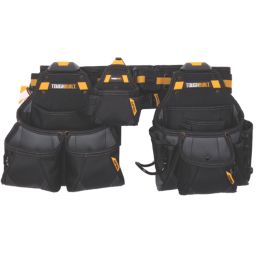 Toughbuilt ClipTech 4-Piece Contractor Tool Belt Set 32-48" Black