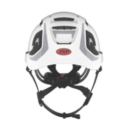 JSP EVO ALTA Dualswitch Safety Helmet with Chinstrap White