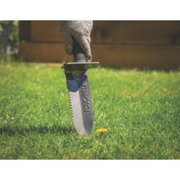 Roughneck  Digging Head with Serrated Blade Hori-Hori Garden Trowel