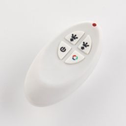 LAP Coldstrip 30mm Outdoor RGB Round LED Deck Light Kit Polished Stainless Steel 4W 10 Pack