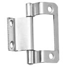 Zinc-Plated  Double Cranked Hinges 51mm x 35mm 2 Pack