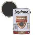 Leyland Retail 5Ltr Smooth Black Masonry Paint