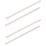 Essentials Non Fire Rated Easy Release Cable Ties Natural 37cm x 0.75cm 100 Pack