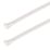 Essentials Non Fire Rated Easy Release Cable Ties Natural 37cm x 0.75cm 100 Pack