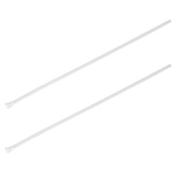 Essentials Non Fire Rated Easy Release Cable Ties Natural 37cm x 0.75cm 100 Pack