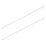 Essentials Non Fire Rated Easy Release Cable Ties Natural 37cm x 0.75cm 100 Pack