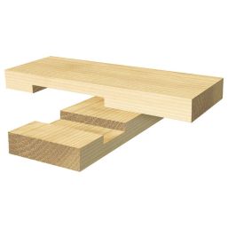 Trend TR18X1/2TC 1/2" Straight Cutter 12.7mm x 63mm