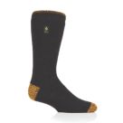 SockShop Heat Holders Reinforced Socks  Black/Yellow 6-11 1 Pair