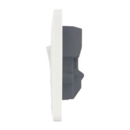 Hager Sollysta WMSSU83 13A Switched Fused Spur  White