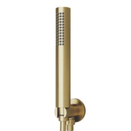 Swirl Melba Rear-Fed Concealed Satin Brass  Multi-Head Shower