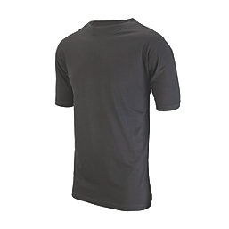 Scruffs  Short Sleeve Worker T-Shirt Black Large 44" Chest