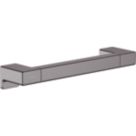 Hansgrohe AddStoris Straight Household Grab Rail Brushed Black Chrome 348mm