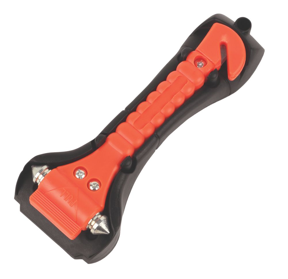 Fire Safety Emergency Hammer/S.Belt Knife Screwfix