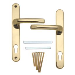 Mila ProLinea Lever Door Handles Type B Pair Gold