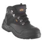 Site Onyx Size 8  Black Waterproof Steel Toe Cap Safety Boots