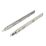 Essentials Zinc-Plated Soft-Close Ball Bearing Drawer Runners 450mm 2 Pack