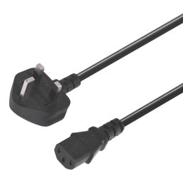Essentials 10A IEC C13 Power Cord 2m