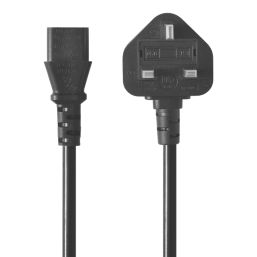 Essentials 10A IEC C13 Power Cord 2m