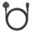 Essentials 10A IEC C13 Power Cord 2m
