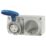 Lewden 32A 2P+E Switched Socket 230V