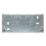 Appleby  1 + 1-Gang Galvanised Steel  Knockout Box 35mm