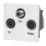 LAP  Triplex Modular Multimedia Socket White
