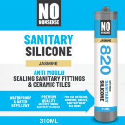 No Nonsense 820 Sanitary Silicone Jasmine 310ml