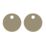 Brixton & Trade Toilet Seat Hinge Cover Caps Wrapover Brushed Brass