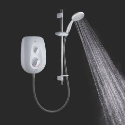 Mira Go White 10.8kW  Electric Shower