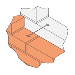 Simpson Strong-Tie Type 4 Wall Ties 200mm 50 Pack