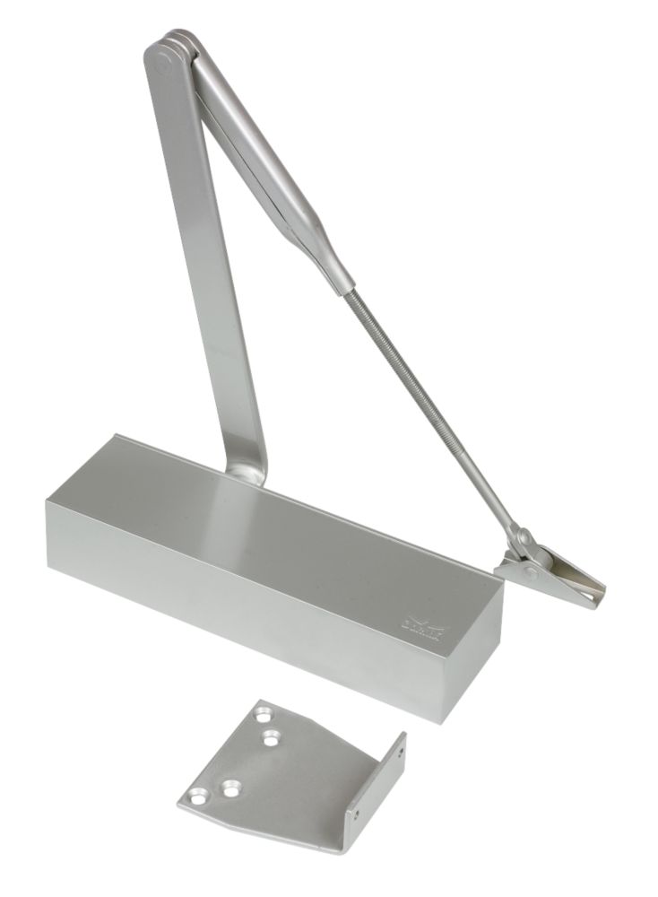 Dorma TS71 Overhead Door Closer Silver Screwfix