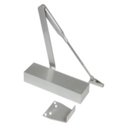 Dorma TS71 Fire Rated Overhead Door Closer Silver
