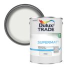 Dulux Trade Supermatt 5Ltr White Matt Emulsion  Paint
