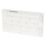 Hager Sollysta WMPS2 2-Gang Blanking Plate White