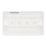 Hager Sollysta WMPS2 2-Gang Blanking Plate White