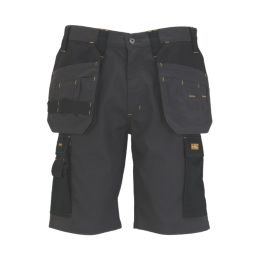 DEWALT Valdez Work Shorts Grey/Black 36" W