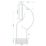 Viva  Rigid 90° Space Saving Swan Neck WC Pan Connector White 350mm