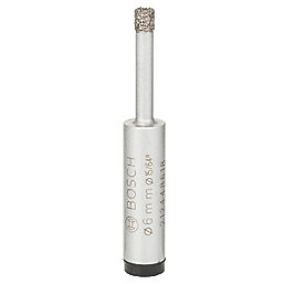 Bosch  2608587139 Diamond Drill Bit Easy Dry Best for Hard Ceramic 6mm x 33mm