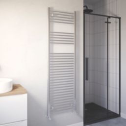 Flomasta 1600mm x 500mm 1651BTU Chrome Flat  Towel Radiator