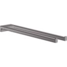 Hansgrohe AddStoris Twin-Handle Towel Holder Brushed Black Chrome 80mm x 445mm x 32mm