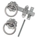 Garden Gate Ring Latch Zinc-Plated 152mm