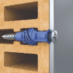 Rawlplug Rawl-4-All Wall Plugs 8mm x 40mm 100 Pack