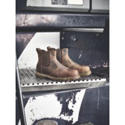 Site Mudguard Size 14  Brown  Steel Toe Cap Safety Dealer Boots