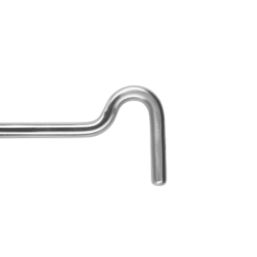 GateMate Cabin Hook  Black  150mm