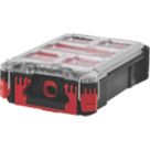 Milwaukee  Packout Compact Organiser Case 9 3/4" x 15"