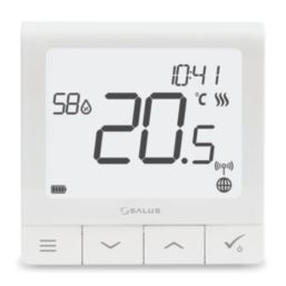 Salus  Wireless Heating White Thermostat