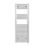 Flomasta 1200mm x 400mm 1058BTU Chrome Curved  Towel Radiator