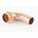 Conex Banninger B Press Gas  Copper Press-Fit Adapting 90° Bends 22mm x 22mm 10 Pack